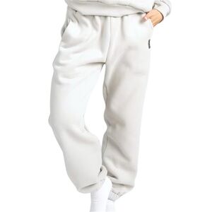 Women's Light Gray Jogger Sweatpants Size 3x